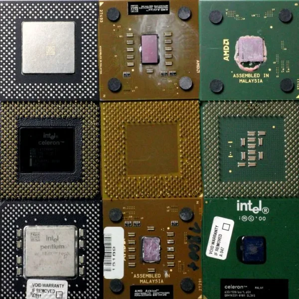 CPU plastic processors